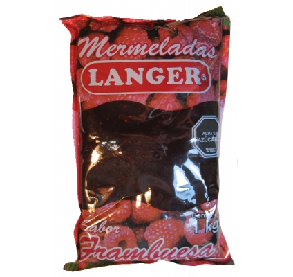 MERMELADA DE FRAMBUESA LANGER