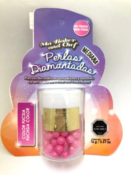 PERLA MEDIANA DIAMANTADA 16GR