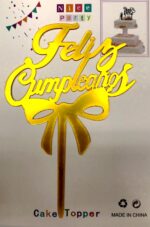 TOPPERS FELIZ CUMPLEAÑOS - Imagen 4