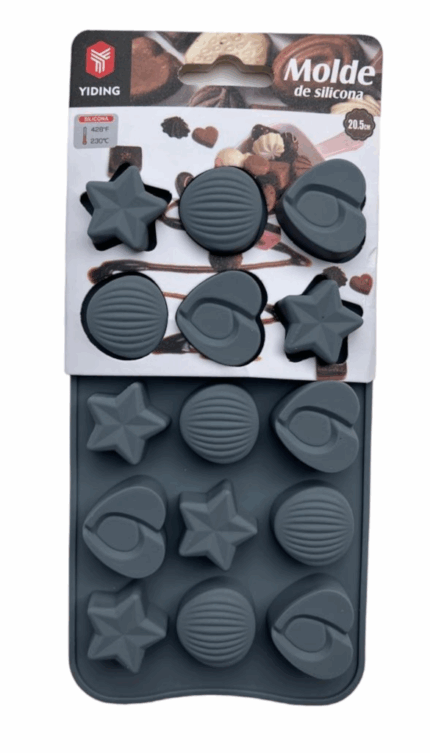 MOLDE DE SILICONA PARA CHOCOLATE