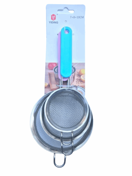 SET DE COLADORES PEQUEÑOS 3 UNIDADES