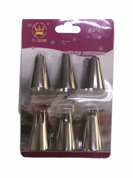 SET DE BOQUILLAS 6 UNIDADES