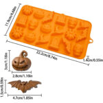 Molde de Silicona Halloween para Chocolates Surtido - Imagen 4