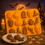 Molde de Silicona Halloween para Chocolates Surtido