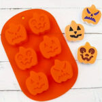 Molde de Silicona Halloween para Chocolates 6 Calabazas