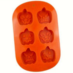 Molde de Silicona Halloween para Chocolates 6 Calabazas - Imagen 3