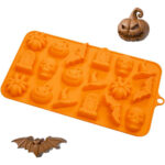 Molde de Silicona Halloween para Chocolates Surtido - Imagen 2