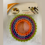 Set Cortantes Redondo Plástico 5 unidades