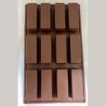 Molde Silicona Barra 12 Cavidades